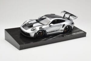 Porsche 911 992 GT3 RS Silver Weissach Package Minichamps 1:18 110062020 Diecast - image 2 of 8