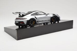 Porsche 911 992 GT3 RS Silver Weissach Package Minichamps 1:18 110062020 Diecast - image 4 of 8