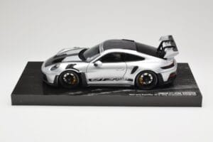 Porsche 911 992 GT3 RS Silver Weissach Package Minichamps 1:18 110062020 Diecast