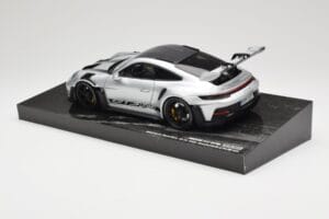 Porsche 911 992 GT3 RS Silver Weissach Package Minichamps 1:18 110062020 Diecast - image 7 of 8