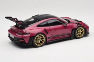 Porsche 911 992 GT3 RS Weissach Package Ruby Star Norev 1:18 187370 Diecast - image 3 of 8