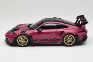 Porsche 911 992 GT3 RS Weissach Package Ruby Star Norev 1:18 187370 Diecast - image 4 of 8