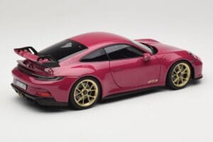 Porsche 911 992 GT3 Ruby Star Neo Norev 1:18 187381 Diecast - image 3 of 8