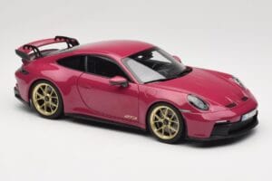Porsche 911 992 GT3 Ruby Star Neo Norev 1:18 187381 Diecast - image 6 of 8