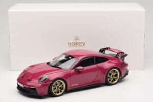 Porsche 911 992 GT3 Ruby Star Neo Norev 1:18 187381 Diecast - image 8 of 8