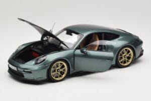 Porsche 911 992 GT3 Touring Package Malachite Green Metallic Norev 1:18 187382 Diecast - image 2 of 8