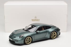 Porsche 911 992 GT3 Touring Package Malachite Green Metallic Norev 1:18 187382 Diecast - image 8 of 8