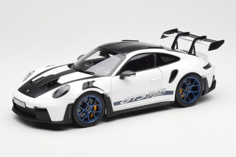 Porsche 911 992 GT3 Weissach Package White & Indigo Blue Norev 1:18 Porsche 911 992 GT3 Weissach Package White & Indigo Blue Norev 1:18 187353 Diecast