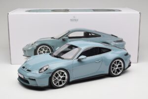 Porsche 911 992 S/T Meisenblau Norev 1:12 127550 Diecast - image 6 of 6