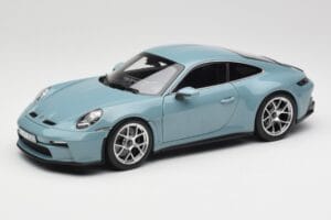 Porsche 911 992 S/T Meissen Blue Norev 1:18 187470 Diecast