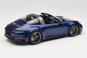 Porsche 911 992 Targa 4 GTS Blue Metallic Minichamps 1:18 155061060 Diecast - image 2 of 6