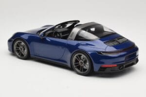 Porsche 911 992 Targa 4 GTS Blue Metallic Minichamps 1:18 155061060 Diecast - image 5 of 6