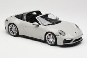 Porsche 911 992 Targa 4 GTS Grey Minichamps 1:18 155061064 Diecast - image 4 of 6