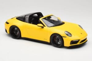 Porsche 911 992 Targa 4 GTS Yellow Minichamps 1:18 153061064 Diecast - image 4 of 6