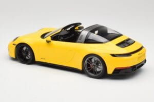 Porsche 911 992 Targa 4 GTS Yellow Minichamps 1:18 153061064 Diecast - image 5 of 6