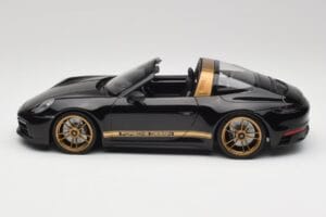 Porsche 911 992 Targa Porsche Design Black & Gold Concept Minichamps 1:18 PORSCHE001 Diecast - image 3 of 6