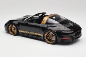 Porsche 911 992 Targa Porsche Design Black & Gold Concept Minichamps 1:18 PORSCHE001 Diecast - image 5 of 6
