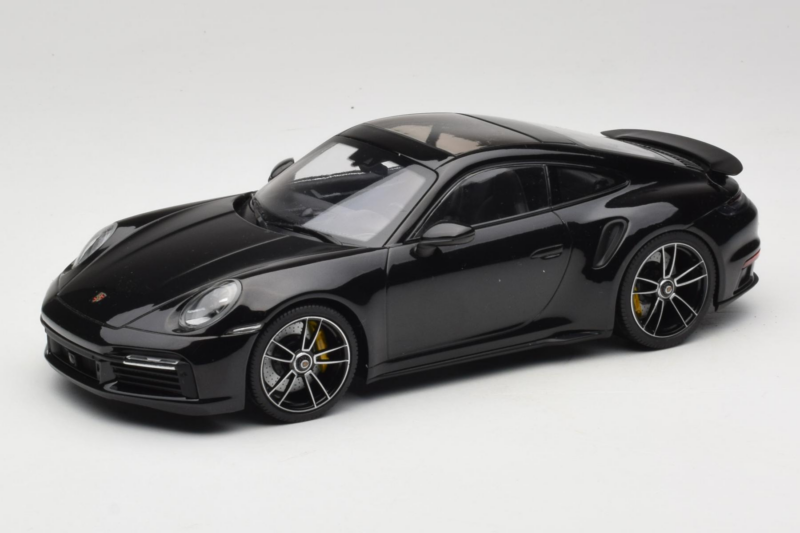 Porsche 911 992 Turbo S Black Minichamps 1:18 WAP02117BOL002 Diecast