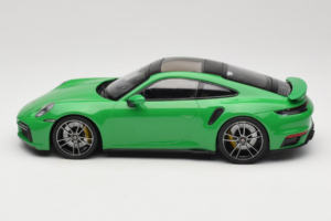 Porsche 911 992 Turbo S Green Minichamps 1:18 153069077 Diecast - image 3 of 6