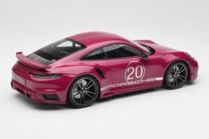 Porsche 911 992 Turbo S with Sport Design Package Red Minichamps 1:18 155069172 Diecast - image 2 of 6