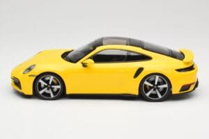 Porsche 911 992 Turbo S Yellow Minichamps 1:18 155069071 Diecast - image 3 of 6