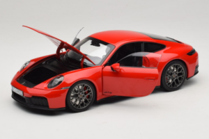 Porsche 911 992.2 Carrera 4 GTS Guards Red Norev 1:18 187171 Diecast - image 2 of 8