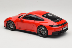 Porsche 911 992.2 Carrera 4 GTS Guards Red Norev 1:18 187171 Diecast - image 7 of 8