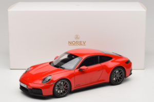 Porsche 911 992.2 Carrera 4 GTS Guards Red Norev 1:18 187171 Diecast - image 8 of 8