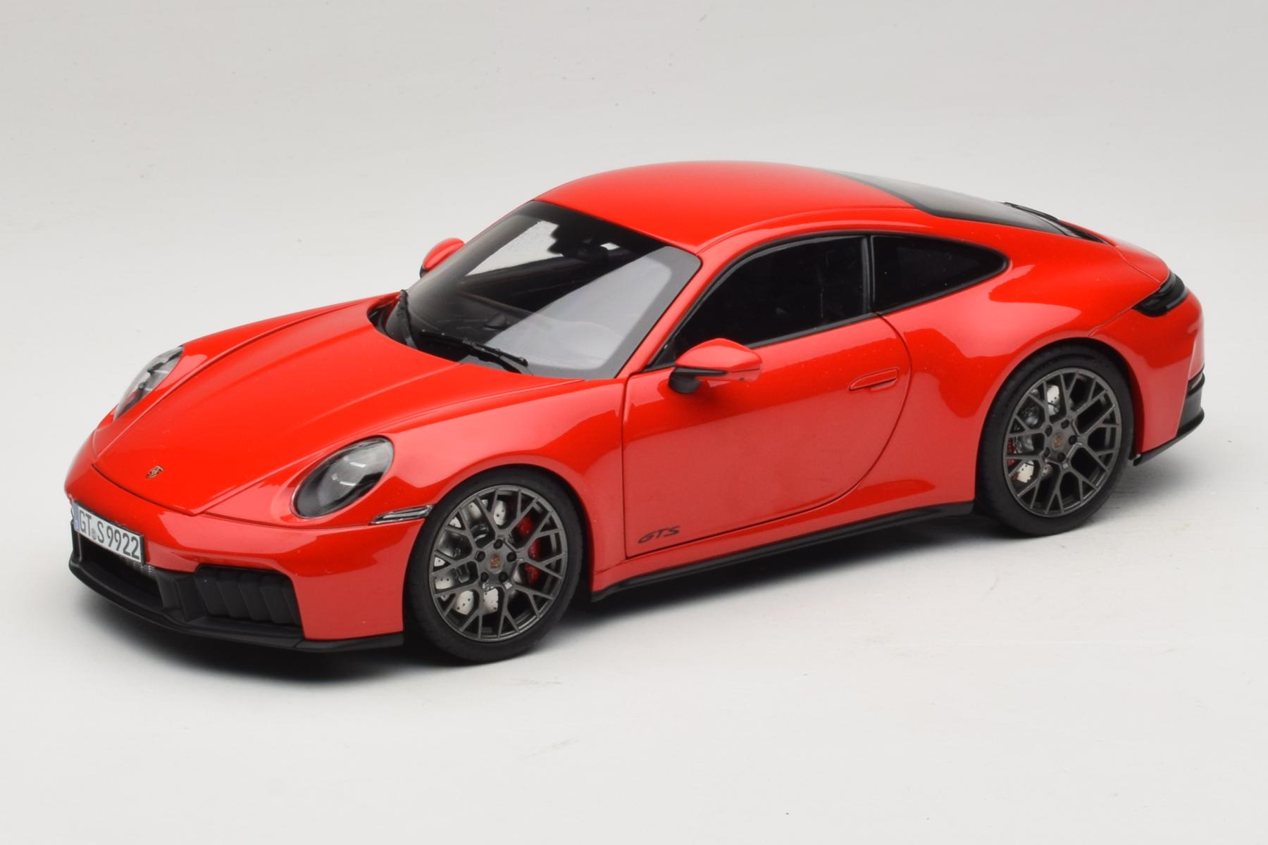 Porsche 911 992.2 Carrera 4 GTS Guards Red Norev 1:18