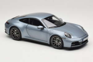Porsche 911 992.2 Carrera Polar Silver Metallic Norev 1:18 187170 Diecast - image 6 of 8