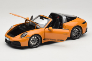 Porsche 911 992.2 Targa 4 GTS Bahama Yellow Norev 1:18 187190 Diecast - image 2 of 10