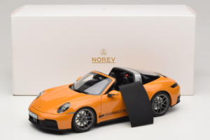 Porsche 911 992.2 Targa 4 GTS Bahama Yellow Norev 1:18 187190 Diecast - image 10 of 10