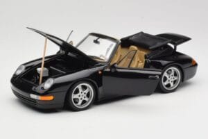 Porsche 911 993 Cabriolet Black UT Models 1:18 27806-U1 Diecast - image 2 of 8