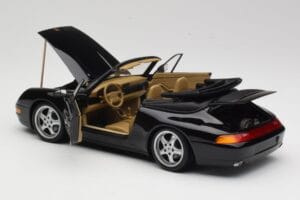 Porsche 911 993 Cabriolet Black UT Models 1:18 27806-U1 Diecast - image 5 of 8