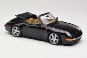 Porsche 911 993 Cabriolet Black UT Models 1:18 27806-U1 Diecast - image 6 of 8
