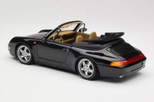 Porsche 911 993 Cabriolet Black UT Models 1:18 27806-U1 Diecast - image 7 of 8