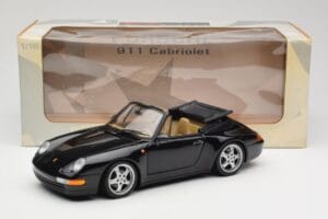 Porsche 911 993 Cabriolet Black UT Models 1:18 27806-U1 Diecast - image 8 of 8