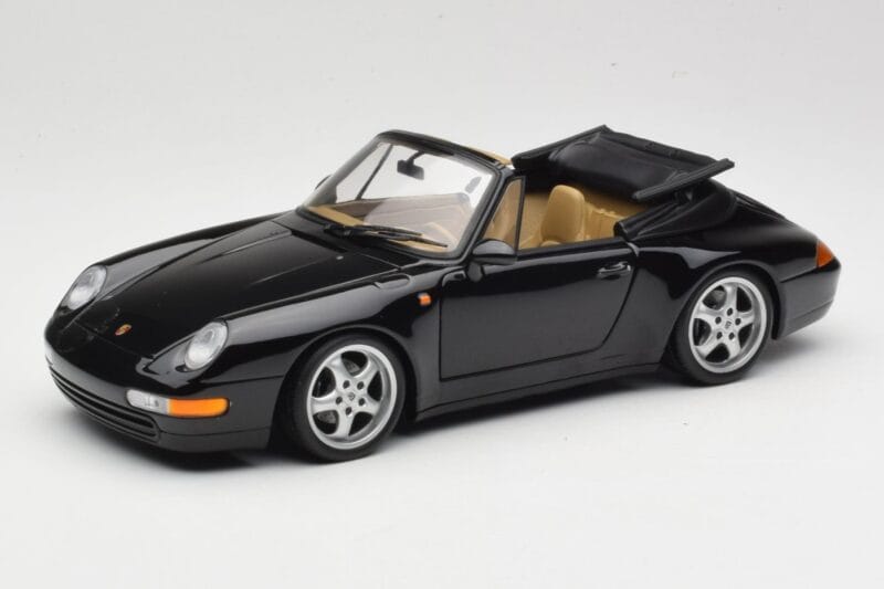 Porsche 911 993 Cabriolet Black UT Models 1:18 27806-U1 Diecast