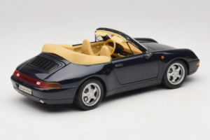 Porsche 911 993 Cabriolet Dark Blue Tchibo 1:18 46619 Diecast - image 3 of 8