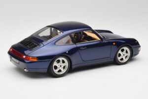 Porsche 911 993 Carrera Cup Blue Braccio & Gotz 1993 Bburago 1:18 3060-M1 Diecast - image 3 of 8