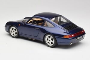 Porsche 911 993 Carrera Cup Blue Braccio & Gotz 1993 Bburago 1:18 3060-M1 Diecast - image 7 of 8