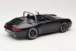Porsche 911 993 Carrera Cabriolet Black Bburago 1:18 3090-M1 Diecast - image 3 of 8