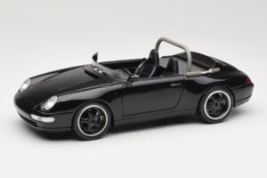 Porsche 911 993 Carrera Cabriolet Black Bburago 1:18 3090-M1 Diecast