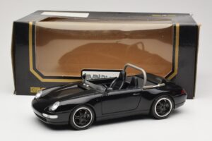 Porsche 911 993 Carrera Cabriolet Black Bburago 1:18 3090-M1 Diecast - image 8 of 8
