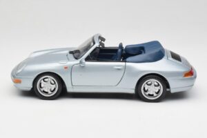 Porsche 911 993 Carrera Cabriolet Silver Maisto 1:18 100299-M1 Diecast - image 4 of 8
