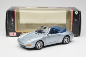 Porsche 911 993 Carrera Cabriolet Silver Maisto 1:18 100299-M1 Diecast - image 8 of 8