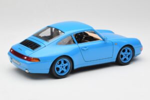 Porsche 911 993 Carrera Blue Bburago 1:18 3060 Diecast - image 3 of 8