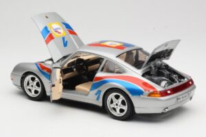 Porsche 911 993 Carrera Cup #1 1993 Bburago 1:18 3050-M2 Diecast - image 5 of 8