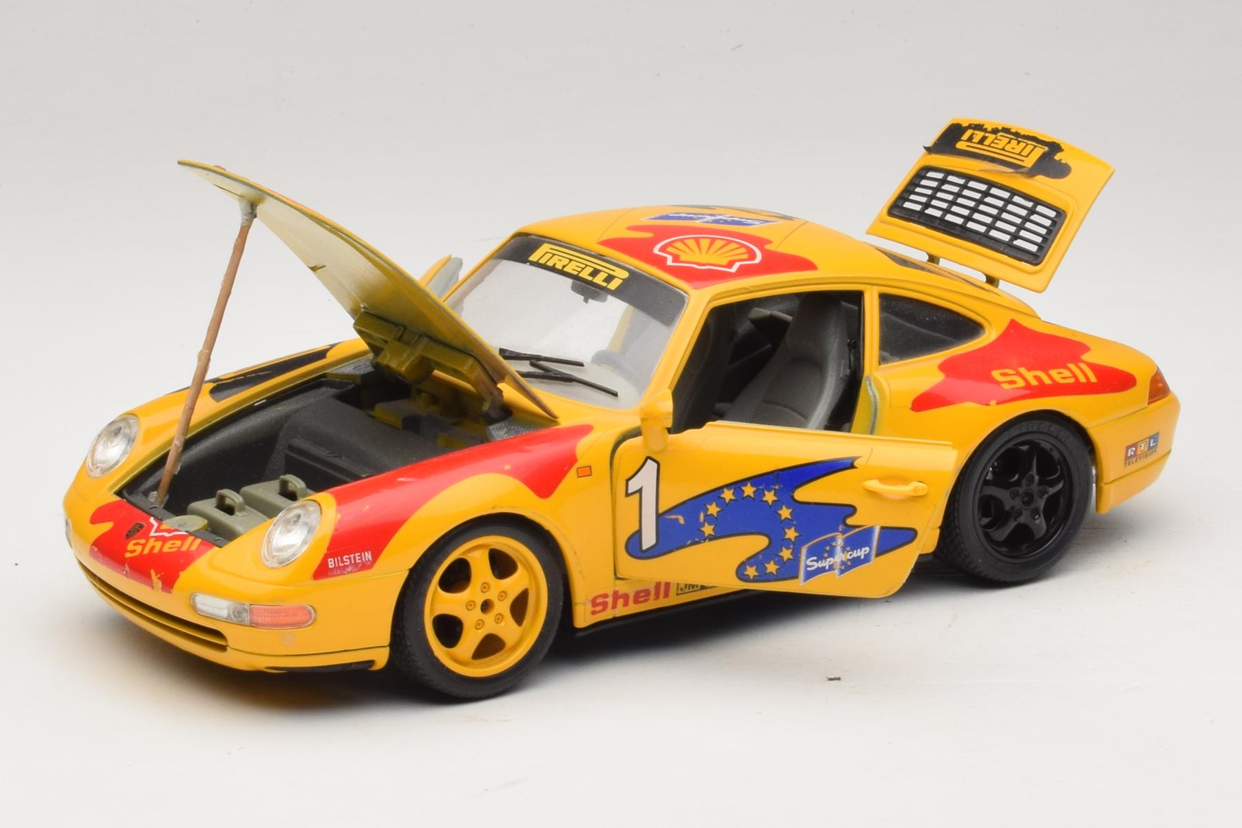 Bburago Porsche 911 993 Carrera Cup 1:18 Diecast