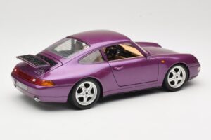 Porsche 911 993 Carrera Purple Bburago 1:18 3060-M2 Diecast - image 3 of 8
